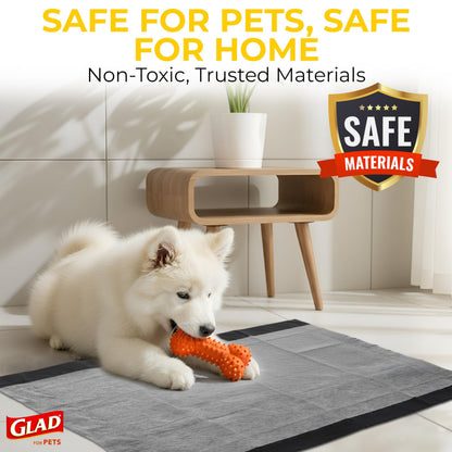 Glad for Pets XL Charcoal Training Pads for Dogs and Puppies, 50 Count 🍁 All In One Marketplace Canada