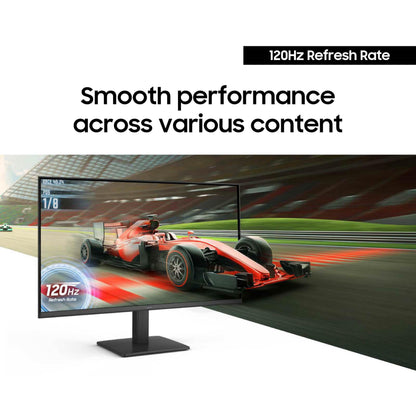 Samsung 24-inch FHD Flat Screen IPS Panel 5ms Monitor with 120 Hz Refresh Rate, Game Picture Mode & Super Slim Design (LS24F320GANXZA) - [Canada Version]