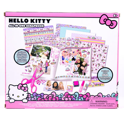 Horizon Group USA Hello Kitty All-In-One Scrapbook, Over 250 Sanrio Stationery, Cute School Supplies, Hello Kitty Notebook, Kawaii Stationery Horizon Group USA