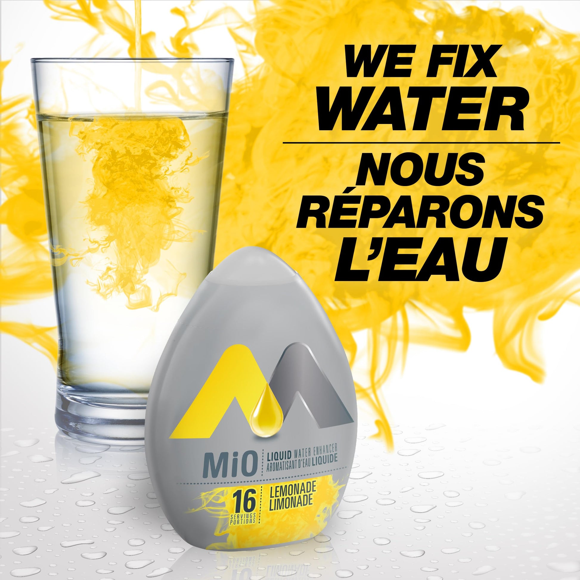 Mio Lemonade Liquid Water Enhancer, 48 mL Bottle