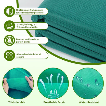 Thicken Non-Woven Plant Freeze Protection Cover Blanket 🍁 All In One Marketplace Canada