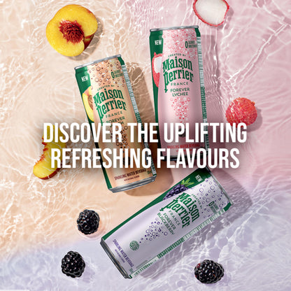Maison Perrier Forever Blackberry, Sparkling Water Beverage, 24 x 330ml Maison Perrier