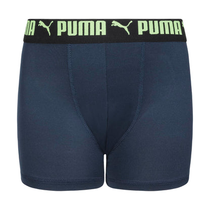 Puma Boys' 5 Pack Performance Boxer Briefs, Grey/Bright, Large PUMA