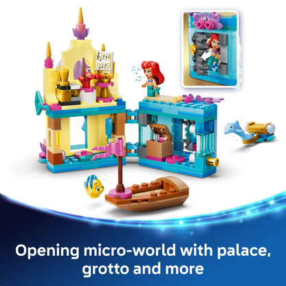 LEGO Disney Princess Ariel's Magical Mini Palace Building Toy - Little Mermaid Toys & Playset for Girls & Boys, Ages 5+ - Disney Gifts for Kids - 43285 LEGO