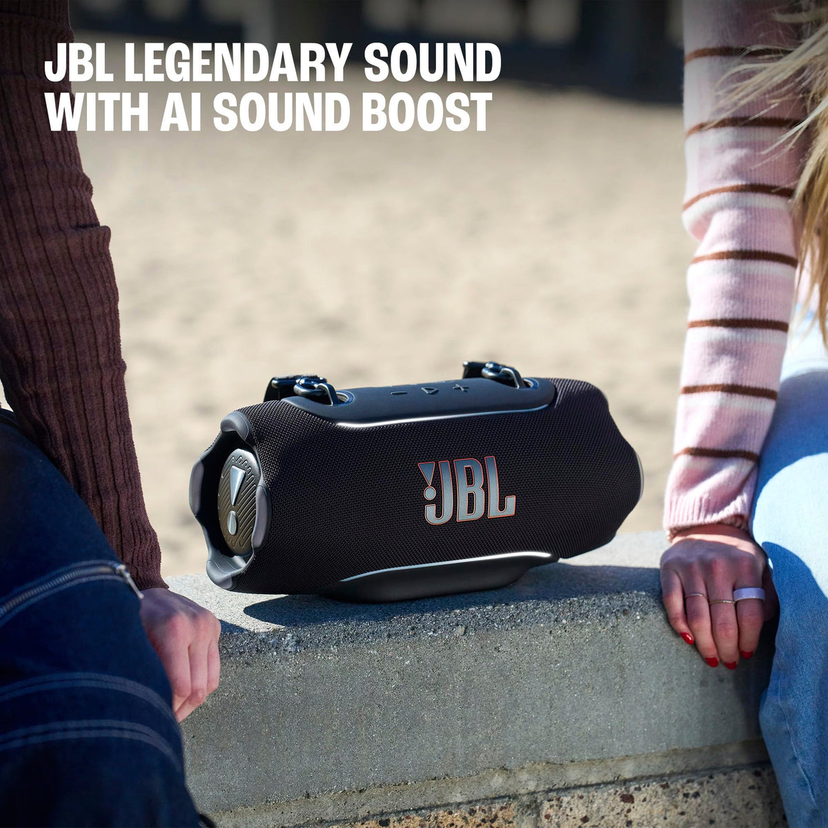 JBL Xtreme 5 - Portable Waterproof Speaker with Massive Legendary JBL Sound, Ambient Edge Lighting, and a Convenient Shoulder Strap - Squad