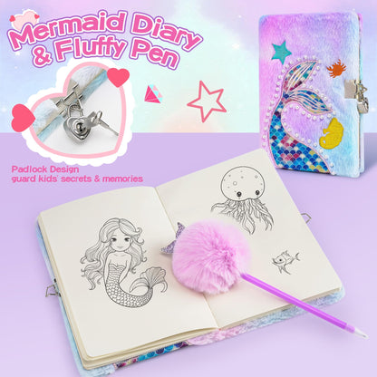 Cherry Tale Mermaid Gifts for Girls 4-6, Mermaid Toys for Girls Age 6-8 9+ 🍁 All In One Marketplace Canada