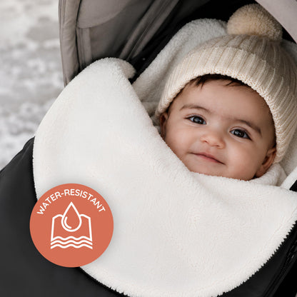 Jolly Jumper Snuggle Bag - Winter Baby Essentials Stroller Footmuff & Bunting Bag with Zipper & Harness Slots for Walks & Travel 🍁 All In One Marketplace Canada