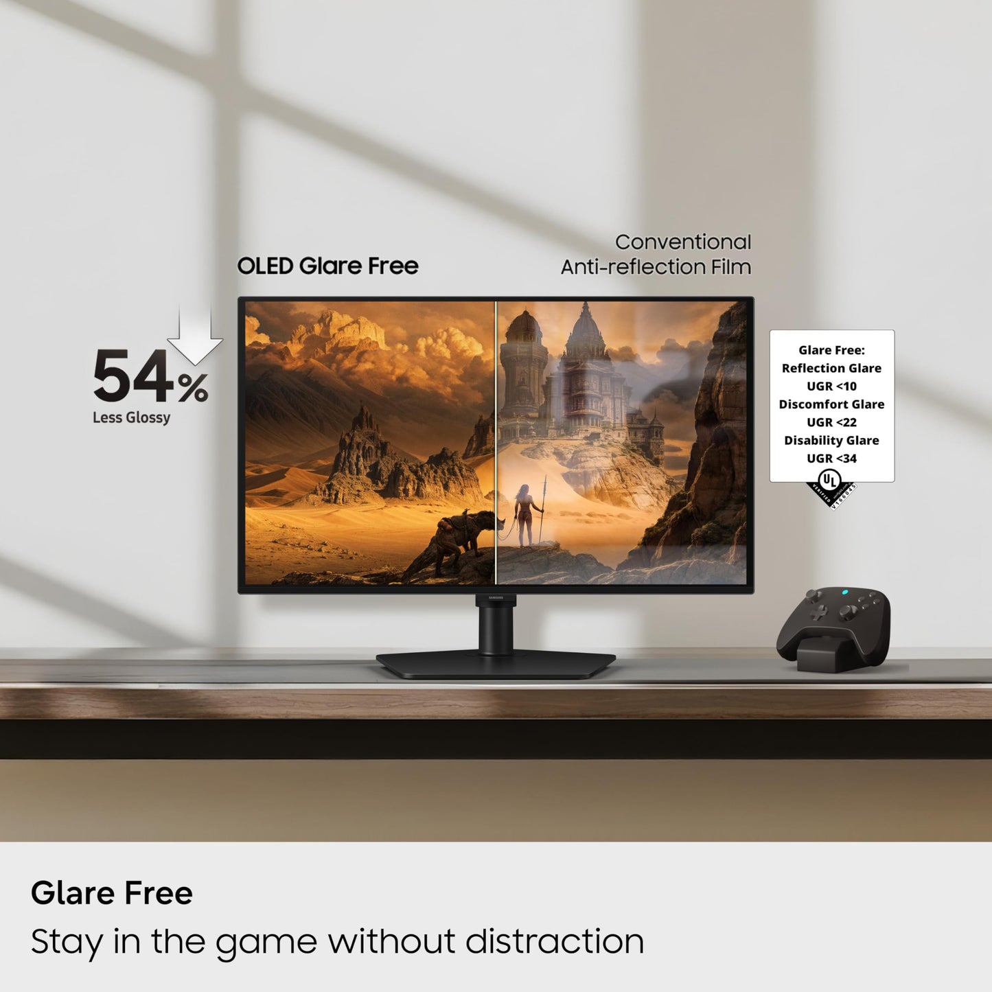 SAMSUNG 27 inch Odyssey G6 QHD OLED Gaming Monitor 240Hz 0.03ms HDR10+ Gsync Freesync DP + HDMI - (LS27HG612SNXZA) [Canada Version] 🍁 All In One Marketplace Canada
