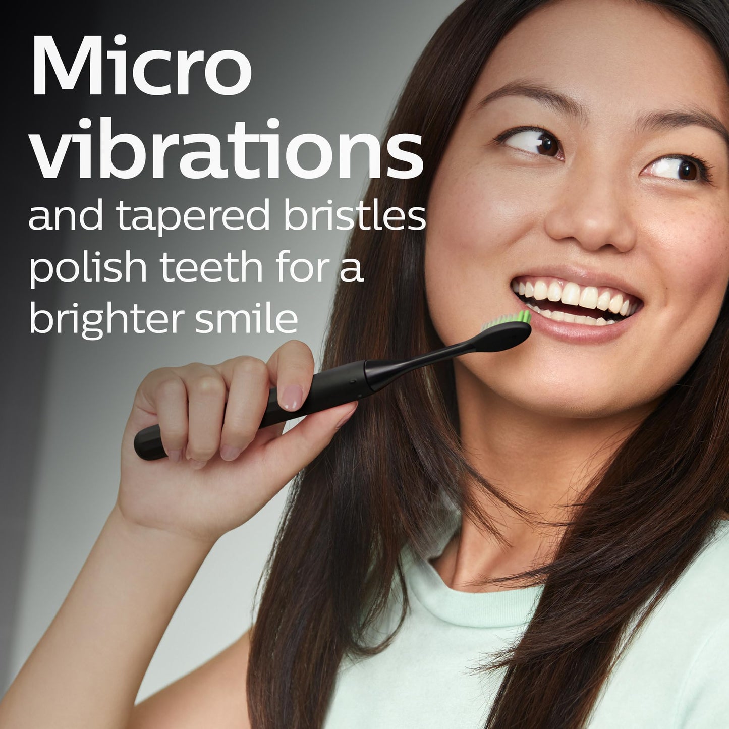 Philips One by Sonicare Rechargeable Toothbrush, 1 Brush Head, Black Philips Sonicare