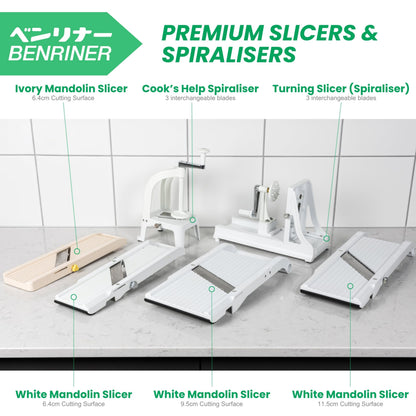 Benriner Japanese Mandolin Vegetable Cutter 3.5 Wide (7015S) - Available at All In One Marketplace Canada