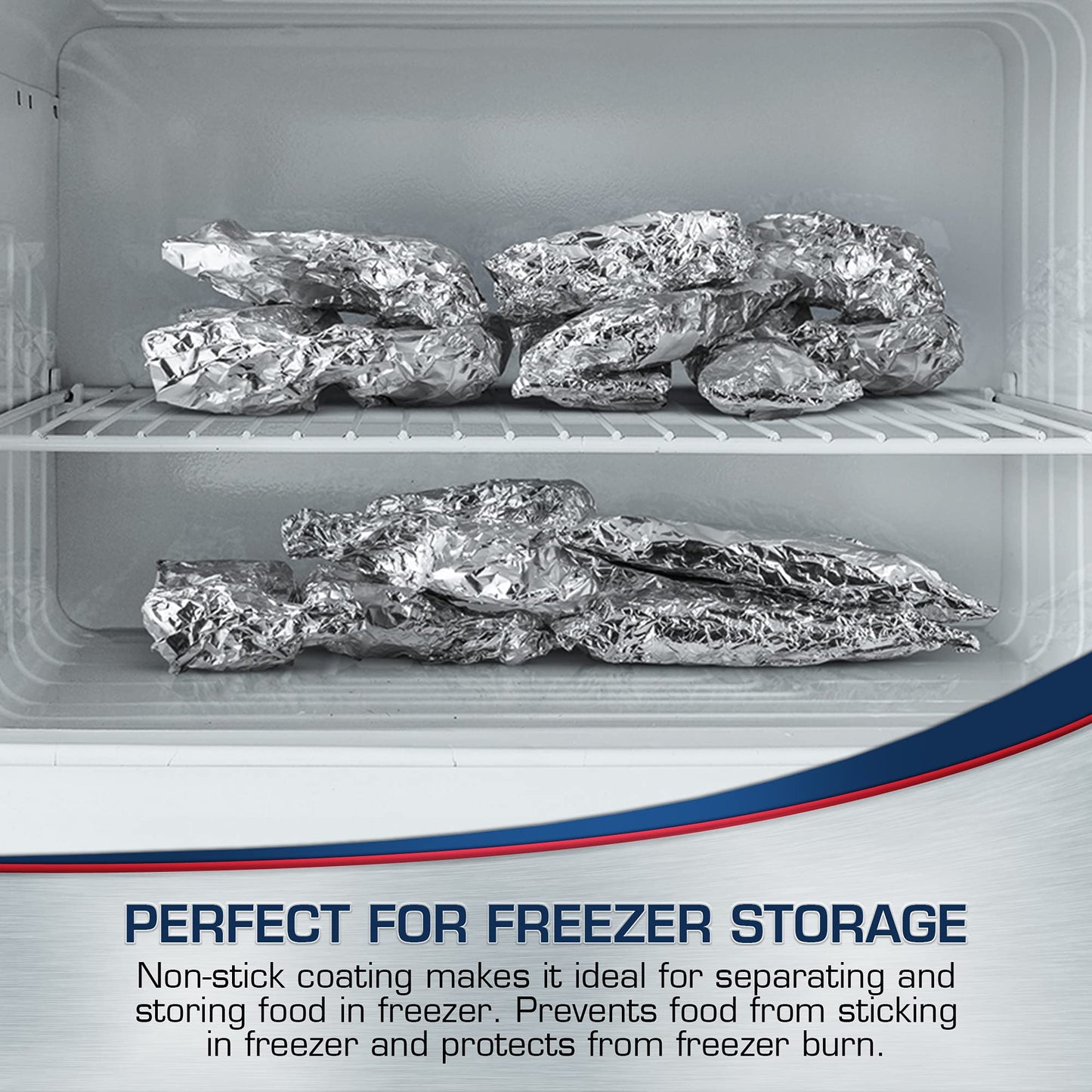 ALCAN Aluminum Foil Non-Stick Baking, 12 Inches x 80 Feet 2-count (Pack of 2), Silver Alcan