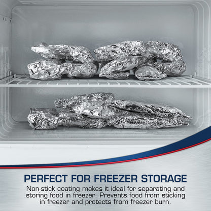 ALCAN Aluminum Foil Non-Stick Baking, 12 Inches x 80 Feet 2-count (Pack of 2), Silver Alcan