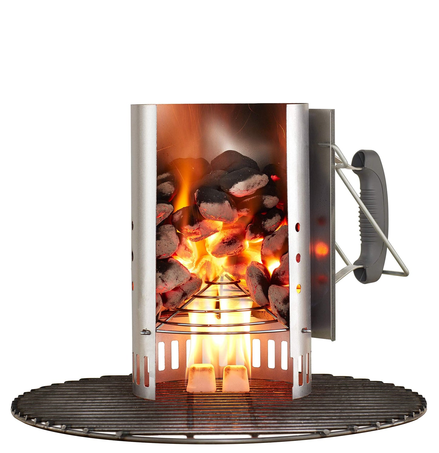 Weber Rapidfire Chimney Starter for Charcoal briquettes (7416) - Available at All In One Marketplace Canada