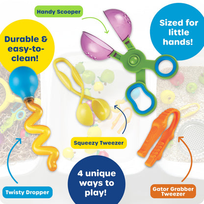 Learning Resources Helping Hands Fine Motor Tool Set Toy Learning Resources