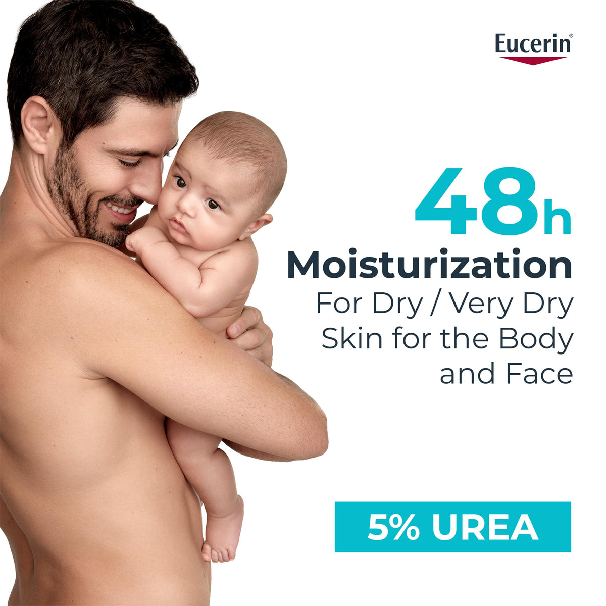 Eucerin Complete Repair Cream, 5% Urea & Ceramides, Hydrates Dry Skin, 226g