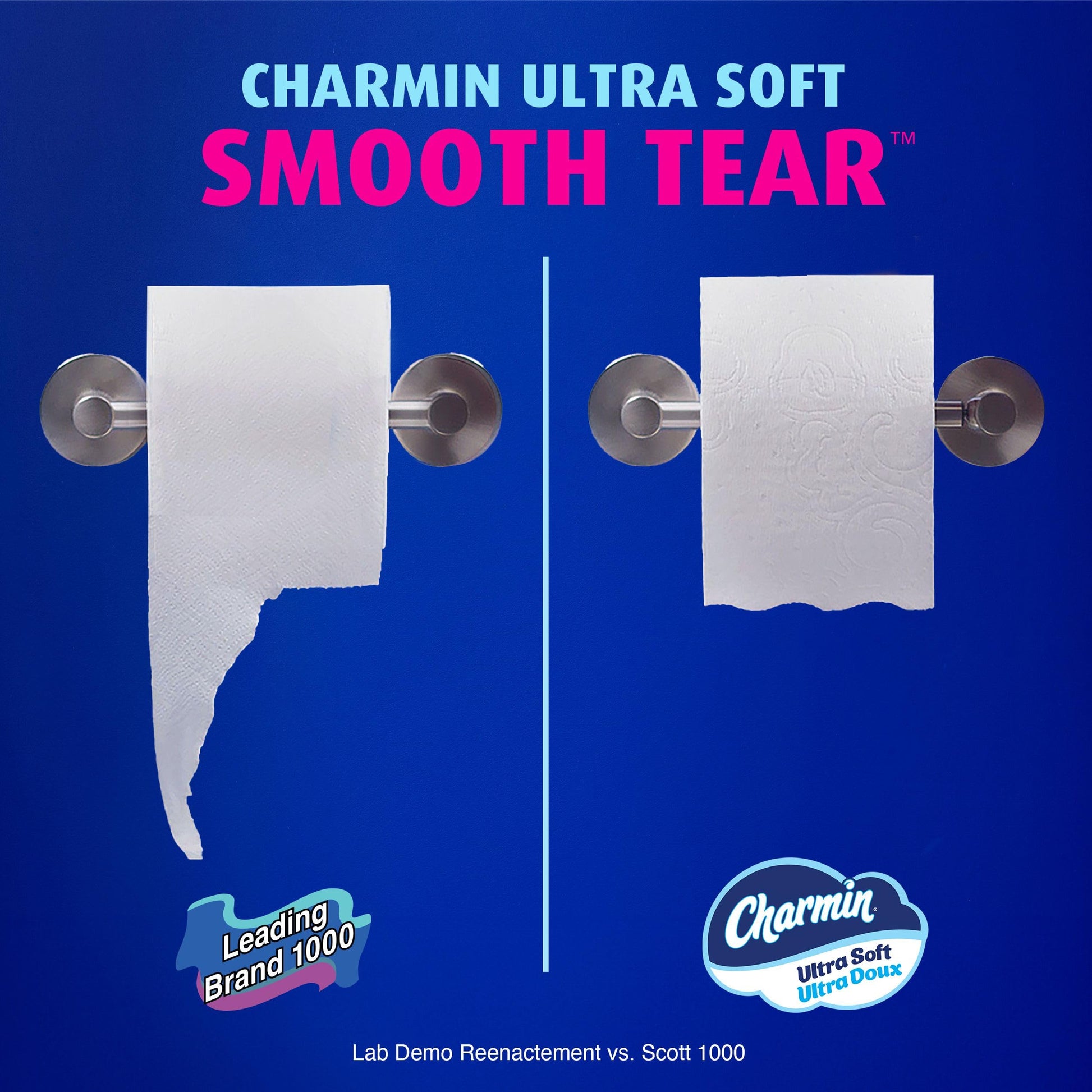 Charmin Toilet Paper Ultra Soft, 24 Mega Rolls = 96 Regular Rolls