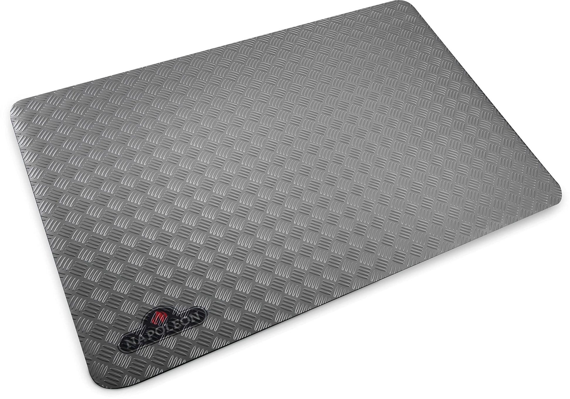 Napoleon BBQ Grill Mat - BBQ Grill Accessory, Safety Product, Non-Slip, Diamond Plate Pattern, Grey, Stylish, Protect Your Decking, Fits BBQ Grills Prestige PRO 500 Size and Smaller (68001) Napoleon