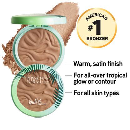 Physicians Formula Murumuru Butter Bronzer, Moisturizing, Nourishing Murumuru Butter Blend for Silky All-Day Luminous Glow, Dermatologist Tested, Hypoallergenic, Vegan & Cruelty-Free -Bronzer Physicians Formula