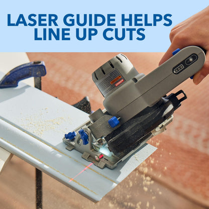 Dremel Blueprint Portable Saw Station with 12V Brushless Compact Circular Saw and Multi-Purpose Cutting Case (CS12V-S1C) Dremel