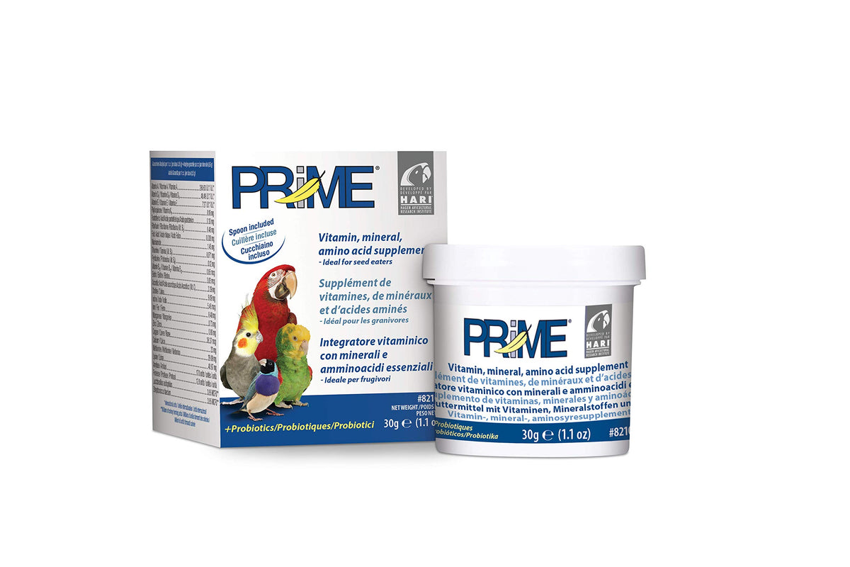 Hari Prime Vitamin Supplement for Birds - 30 g (1.1 oz)