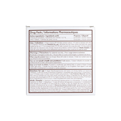 Eau Thermale Avène High Protection Beige Tinted Compact, Broad Spectrum SPF 50+, UVA/UVB Blue Light Protection, Water Resistant, Non-Greasy, 10 g - Available at All In One Marketplace Canada