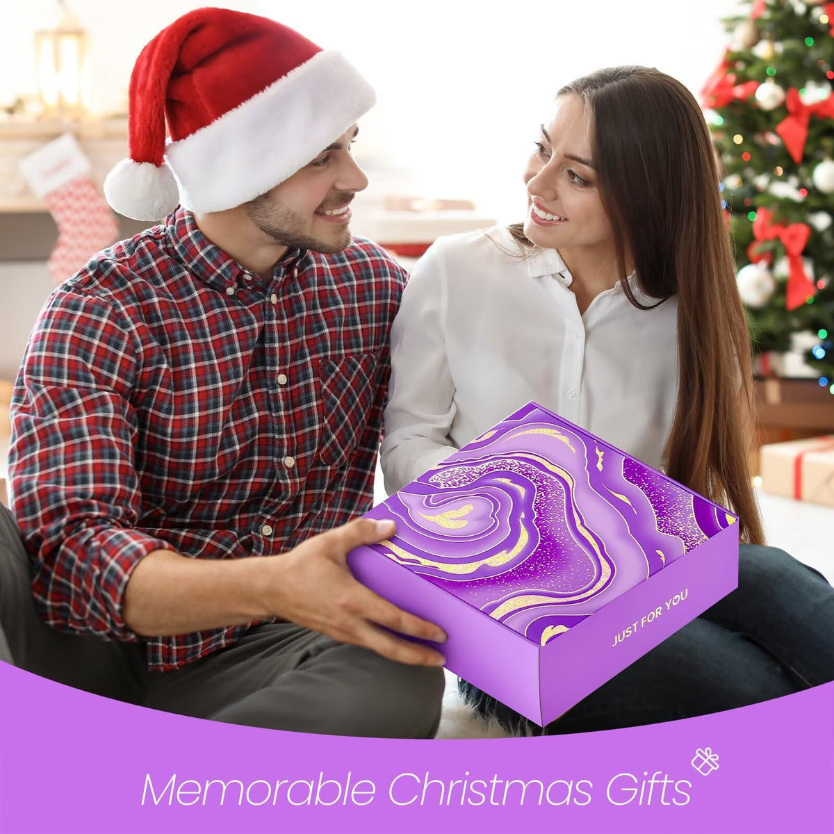 Happy Birthday Gifts for Women Mom Her, Christmas Gift for Women Moms, Self Care Package, Get Well Soon Gifts for Mom, Her, Girlfriend, Bestie, Sister, Wife - Self Care Gift Basket with Flannel Blanket 🍁 All In One Marketplace Canada