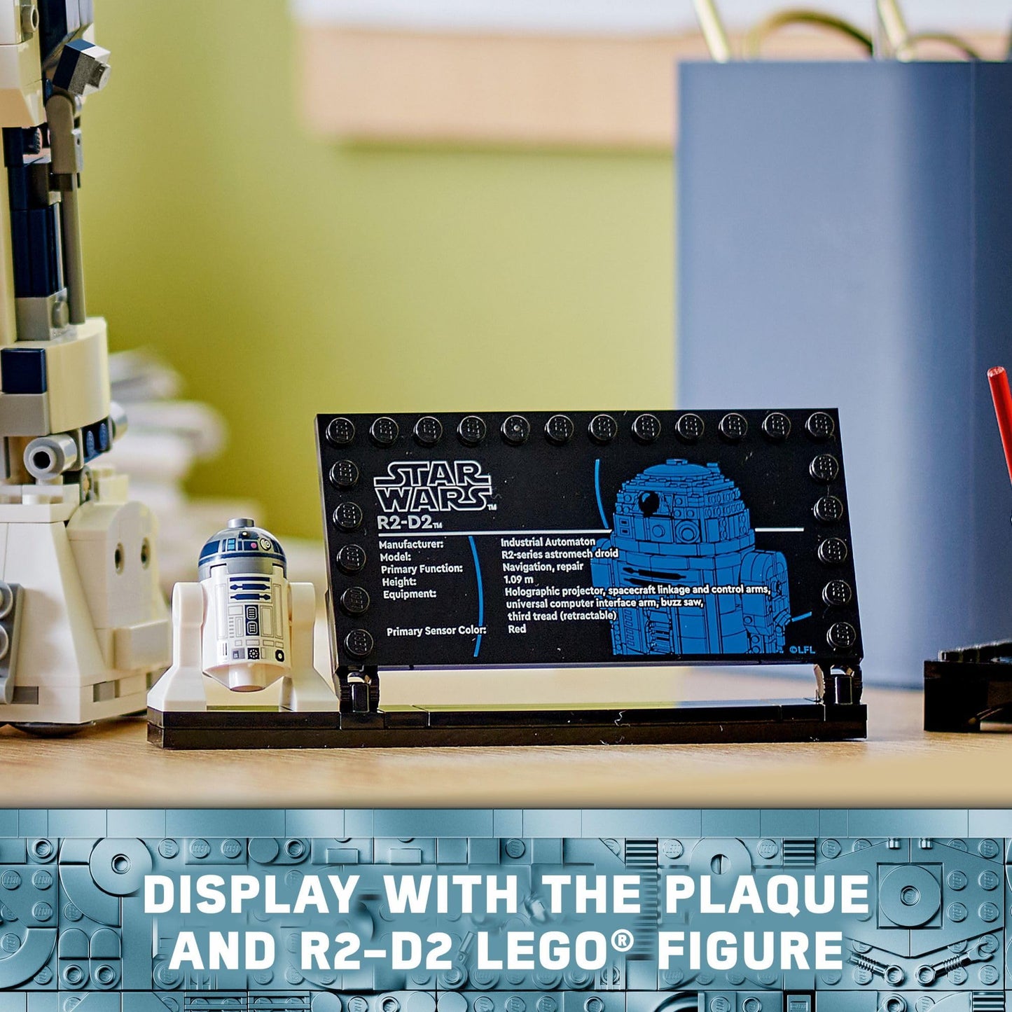 LEGO Star Wars R2-D2 Building Toy Set - Play or Display Star Wars Toy for Boys & Girls, Ages 10+ - Gift Ideas for Kids & Fans - Includes 25th Anniversary Darth Malak Minifigure - 75379 - Available at All In One Marketplace Canada