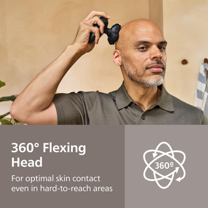 Philips Head Shaver Pro 5000, 360° Flexing Head, ComfortCut Blades