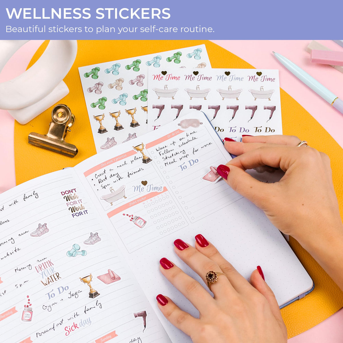 GoGirl Planner Stickers, 850+ Small Aesthetic Calendar & Holiday Book 🍁 All In One Marketplace Canada