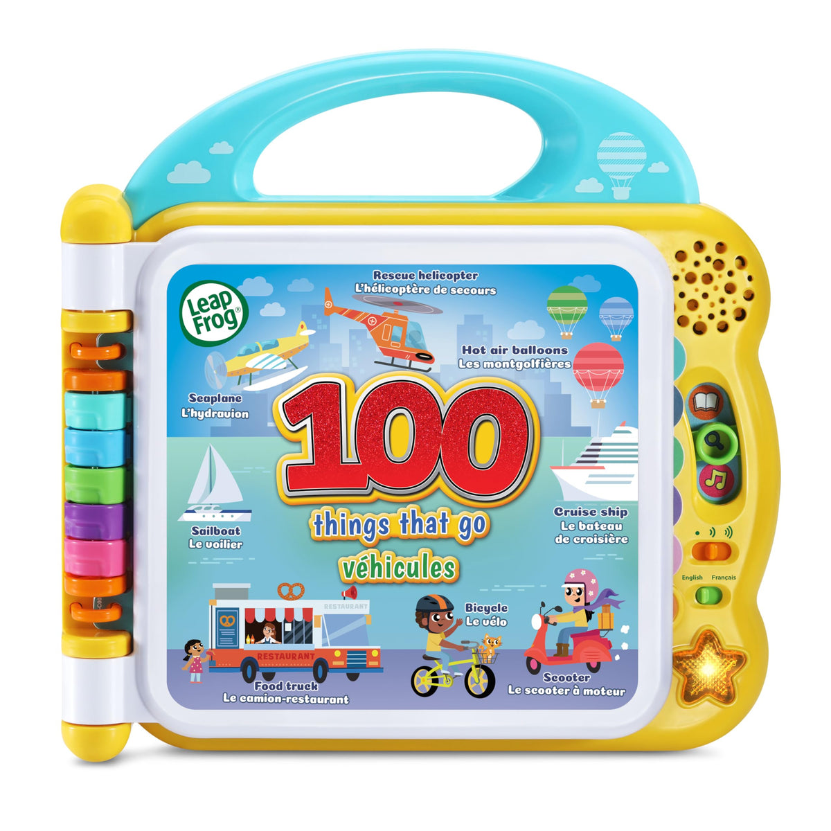LeapFrog 100 Things That Go Book (Bilingual English-French)