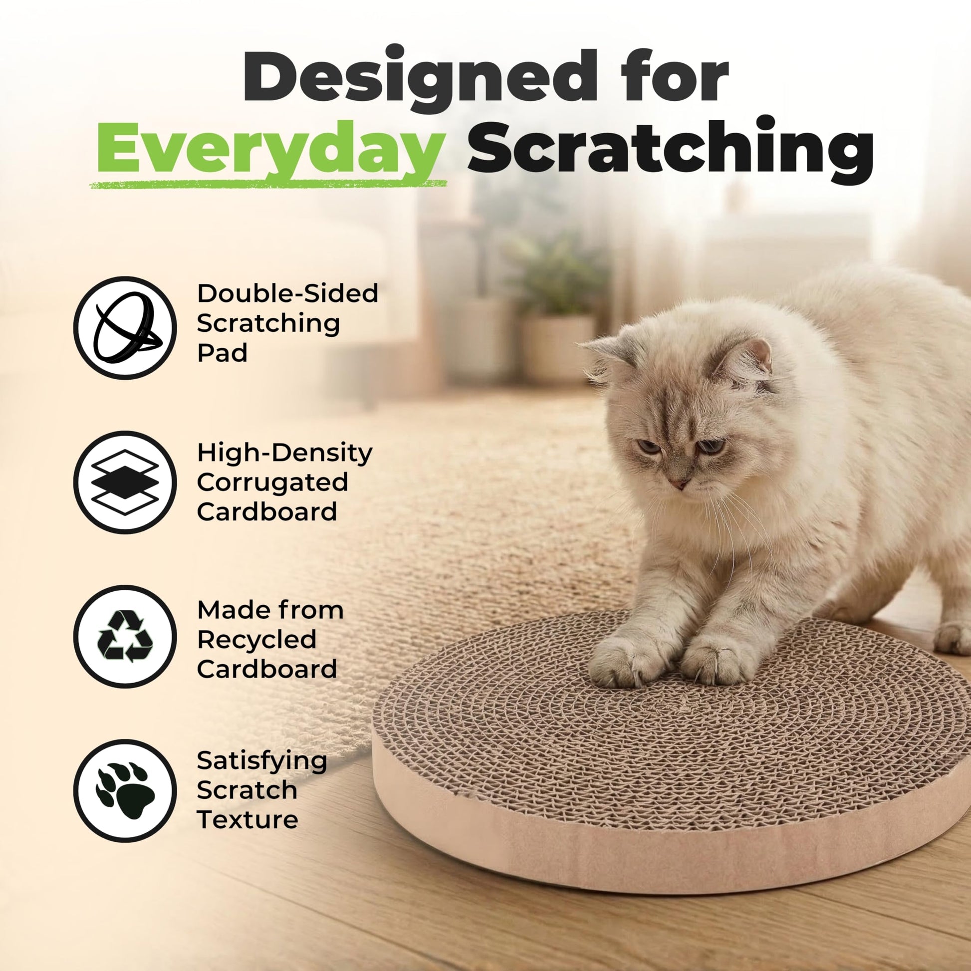 Best Pet Supplies Catify by Best Pet Supplies Spin and Scratch Replacement Pads (5 Pack) Best Pet Supplies