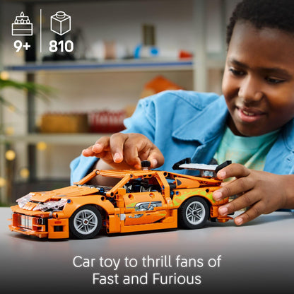 LEGO Technic Fast and Furious Toyota Supra MK4 Building Kit- Toy Car for Kids, Boys, and Girls, Ages 9+ - Creative Gift for Fast and Furious Car Fans - Realistic Engineering Details - 42204 LEGO