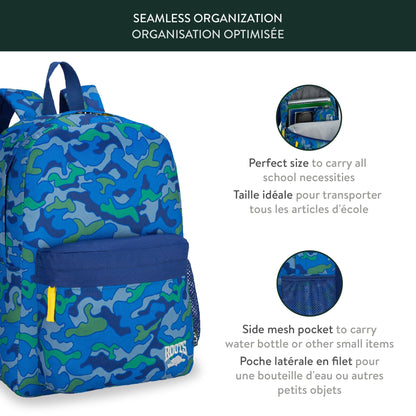 Roots Kids 2-Piece Matching Set, 22.5L Backpack and 5L Lunch Bag