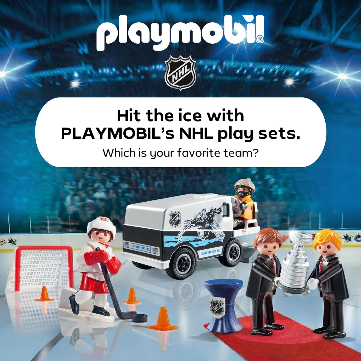 PLAYMOBIL NHL Zamboni Machine
