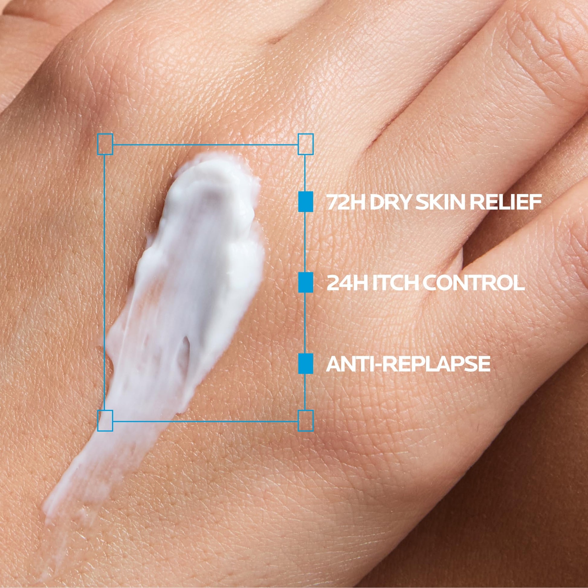 La Roche Posay Lipikar Baume AP+Max, Body Lotion for Dry Skin, Soothing Cream with Shea Butter & Niacinamide for Body, Face & Hands, Fragrance Free, Recommended by Dermatologists, 400mL