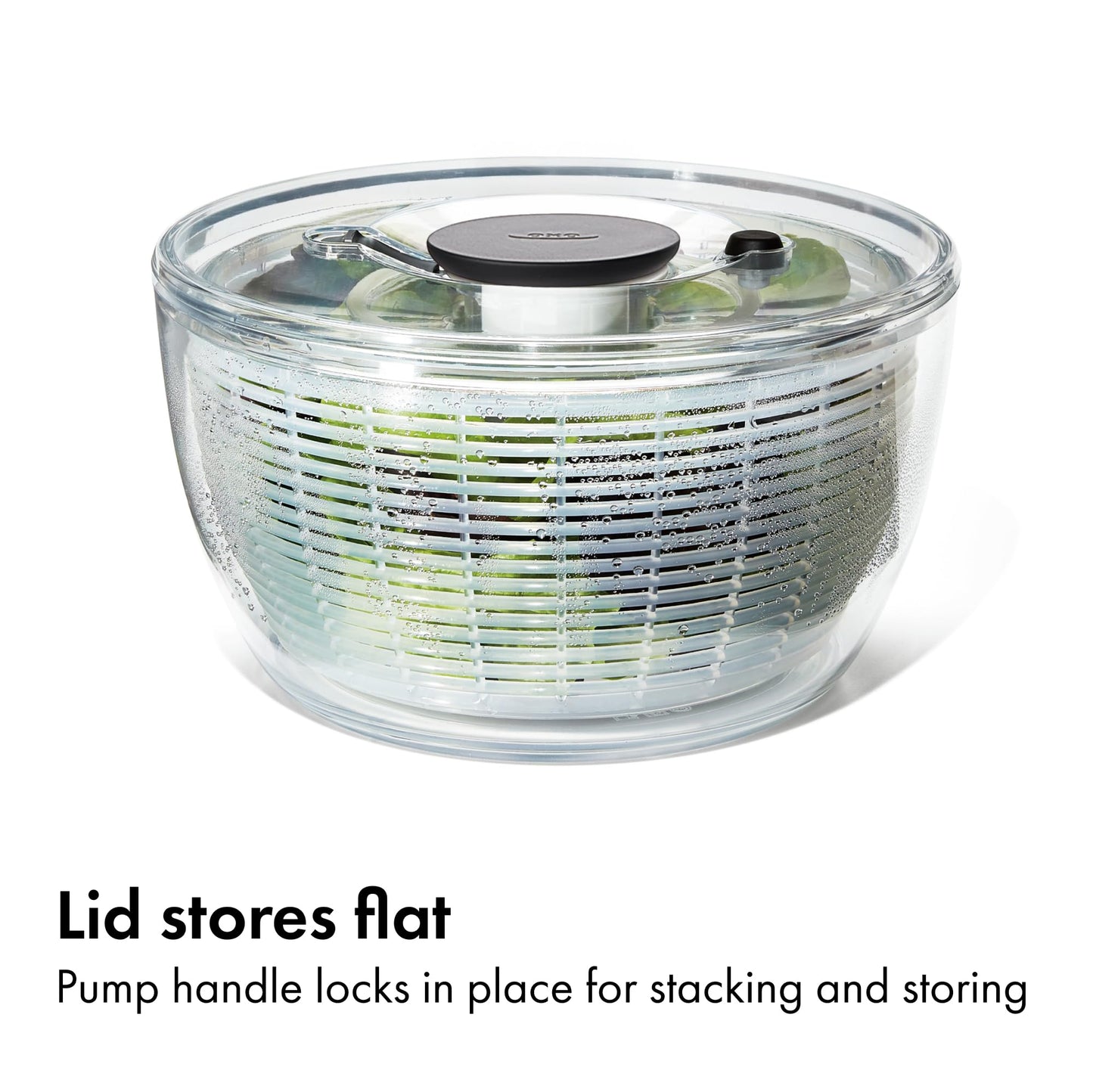 OXO Good Grips Good Grips Salad Spinner, 10.25-Inch Clear - Available at All In One Marketplace Canada