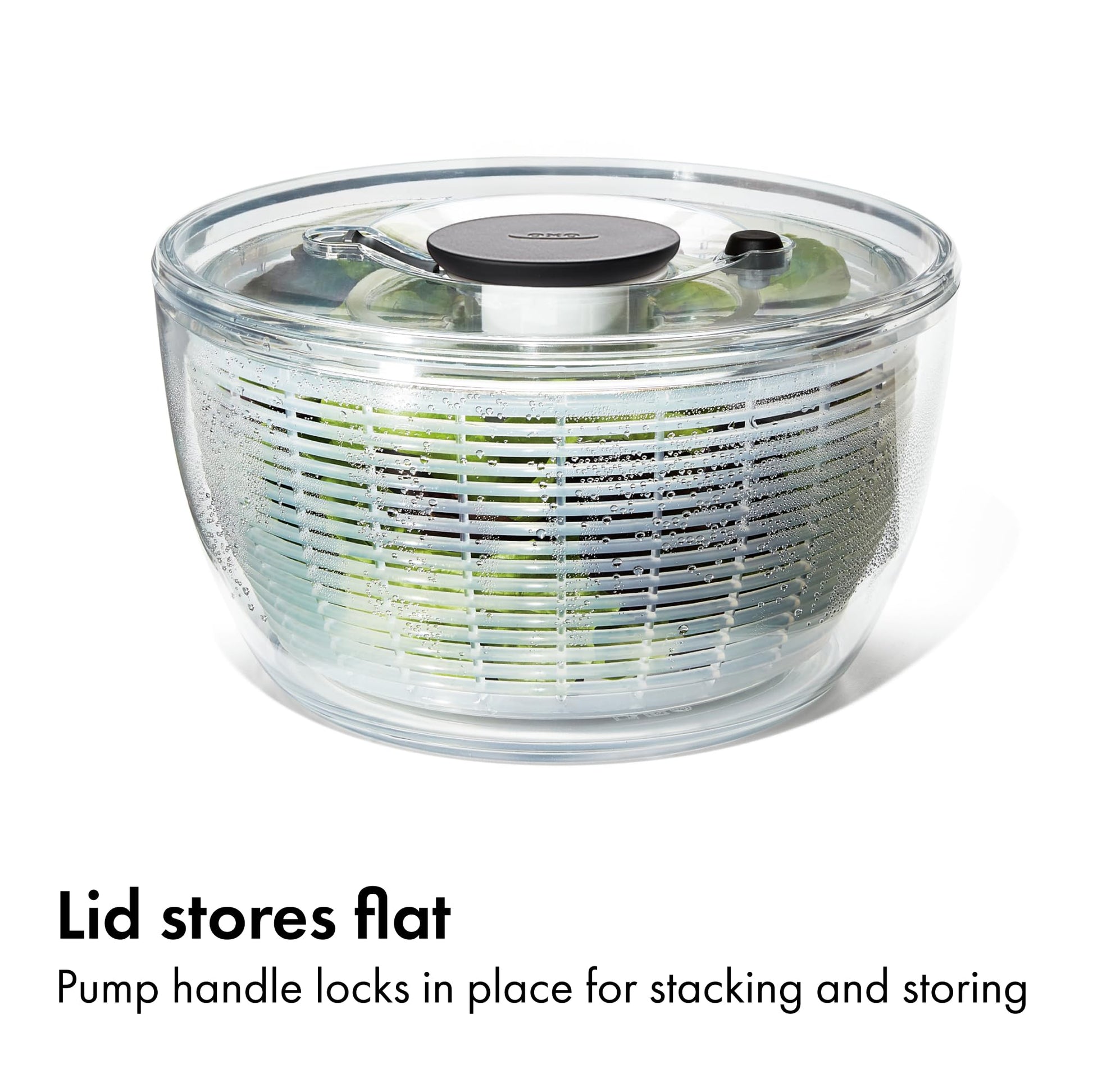 OXO Good Grips Good Grips Salad Spinner, 10.25-Inch Clear - Available at All In One Marketplace Canada