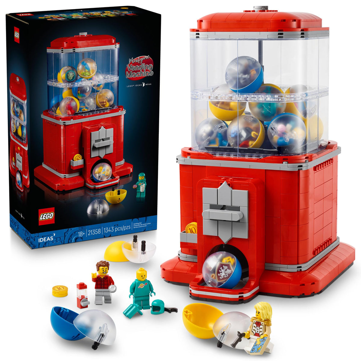 LEGO Ideas Minifigure Vending Machine 21358