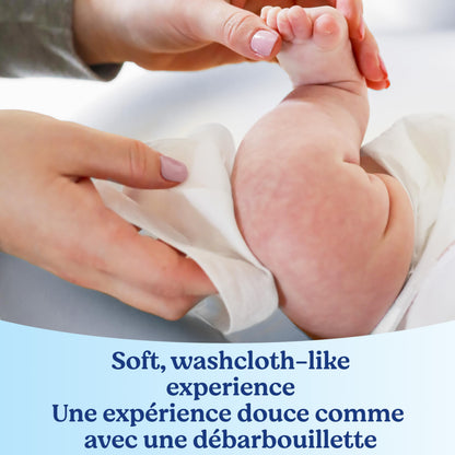 Huggies Skin Essentials Baby Wipes, Hypoallergenic, 99% Water, 6 Flip Top Packs (336 Wipes Total)
