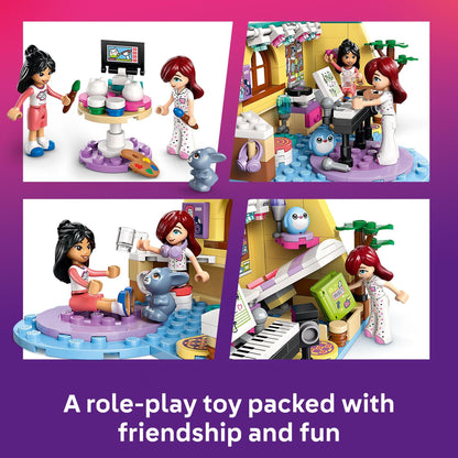 LEGO Friends Paisley's Room Building Toy - Pretend Play Set for Kids, Girls and Boys, Ages 6+ - with 2 Minidolls, Pet Bunny Figure, and Plushie-Style Piece - Gift Idea for Birthdays - 42647 - Available at All In One Marketplace Canada