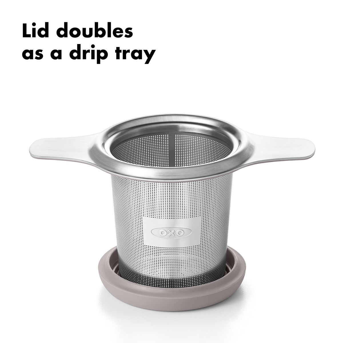 OXO Brew Tea Strainer Basket - Fine Mesh, Stainless Steel