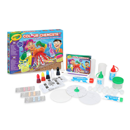 Crayola 04-5176 Colour Chemistry Lab Set, STEAM, Holiday Toys, DIY, Science Projects, Gift for Boys and Girls, Kids, Ages 8, 9, 10 and Up Arts and Craft, Gifting 🍁 All In One Marketplace Canada