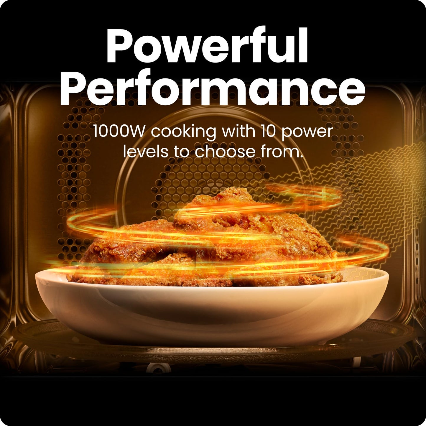 Chefman Countertop Microwave Oven 1.1 Cu. Ft. Digital Stainless Steel Microwave 1000 Watts with 6 Auto Menus, 10 Power Levels, Eco Mode, Memory, Mute Function, Child Safety Lock, Easy Clean Chefman