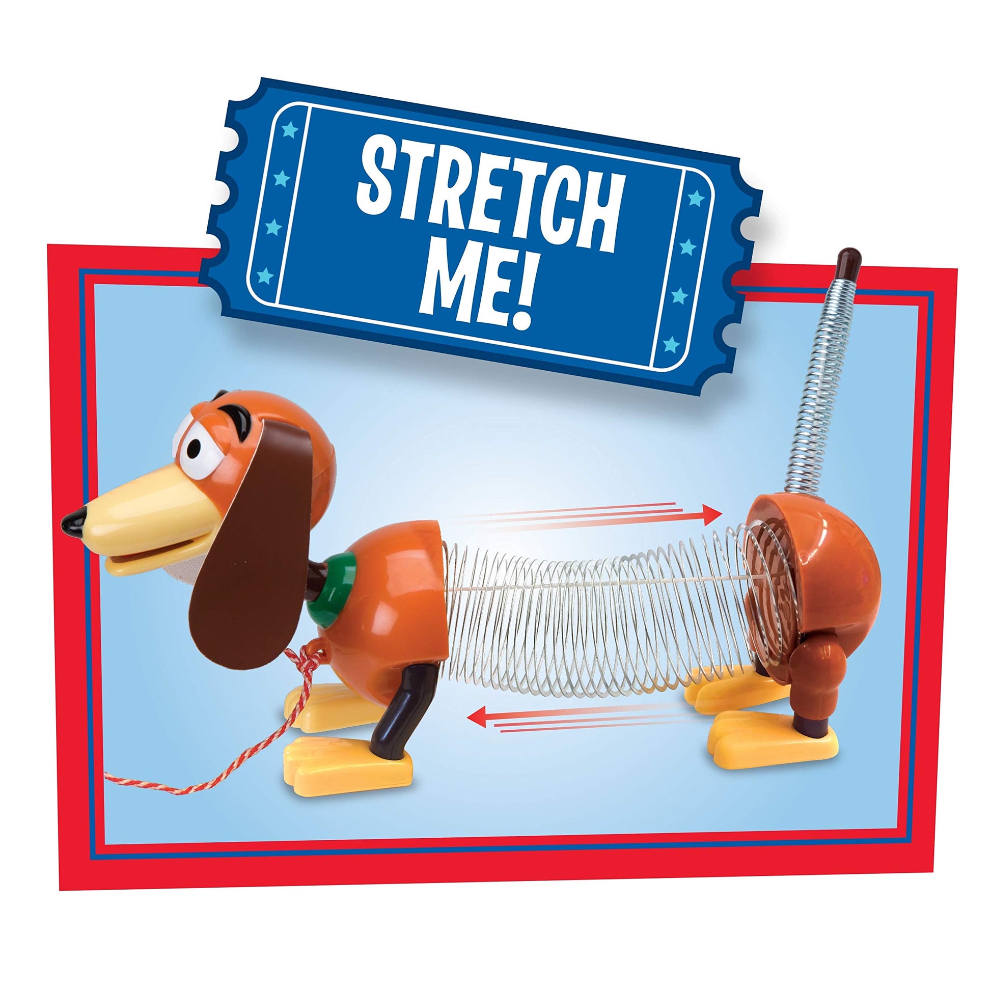 Retro Slinky Dog, The Original Walking Spring Toy, Vintage Spring Toys, Stretches to 14 Inches Long, Kids Toys for Ages 18 Month, Gifts and Presents Slinky