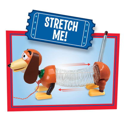 Retro Slinky Dog, The Original Walking Spring Toy, Vintage Spring Toys, Stretches to 14 Inches Long, Kids Toys for Ages 18 Month, Gifts and Presents Slinky