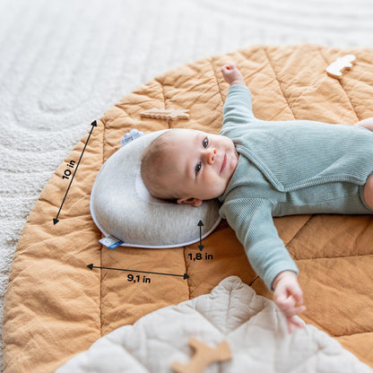 Babymoov Cosyhead Fresh Head Cushion, Gray and White – Soft Cotton Support for Baby Bouncers, Strollers & Car Seats 🍁 All In One Marketplace Canada