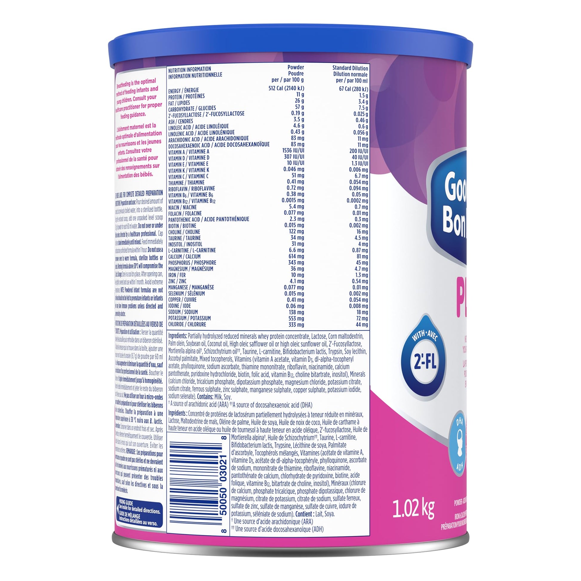 Good Start Plus 2 Baby Formula Powder – Stage 2 for Babies 6+ Months with Iron, Calcium, DHA & Probiotics, 1.02kg