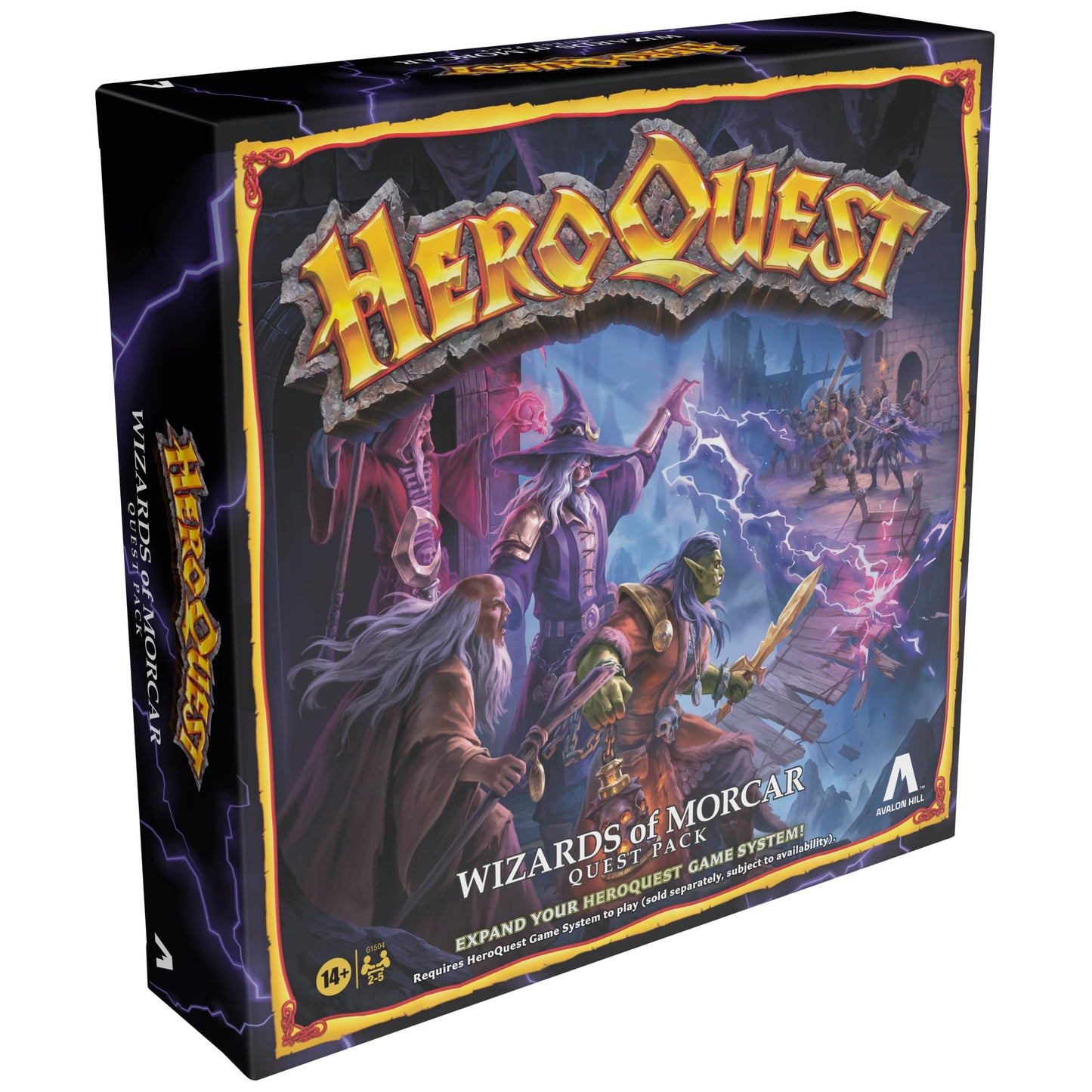 Avalon Hill HeroQuest Wizards of Morcar Quest Pack – Ages 14+ – 2 to 5 Players – Roleplaying Games 🍁 All In One Marketplace Canada Avalon Hill