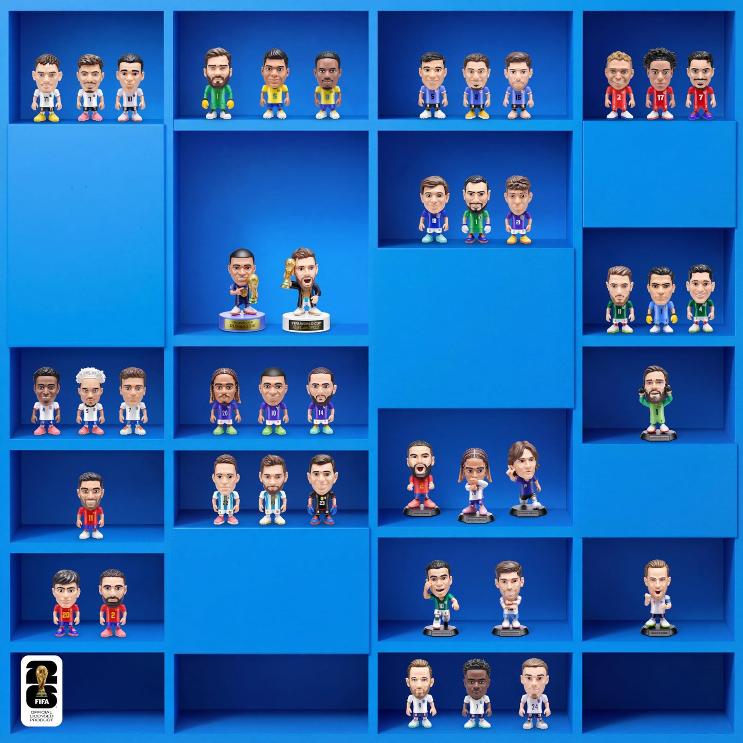 FIFA World Cup 2026™ Ballers Series 1 2 Pack by ZURU – Official Licensed Product. Surprise Unboxing Football Collectible Sports Toy for Boys, Ages 3+ ZURU BALLERS