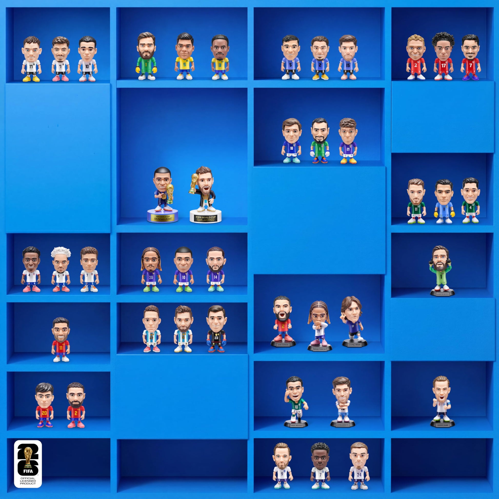 FIFA World Cup 2026™ Ballers Series 1 2 Pack by ZURU – Official Licensed Product. Surprise Unboxing Football Collectible Sports Toy for Boys, Ages 3+ ZURU BALLERS